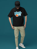 Retro Dippin' Dots Logo Graphic Tee - Ice Cream Lovers Graphic Men's T-shirt