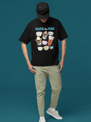 Dippin' Dots Variety Tee - Ice Cream Flavors Graphic Men's T-shirt