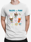 Dippin' Dots Variety Tee - Ice Cream Flavors Graphic Men's T-shirt