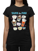Dippin' Dots Variety Tee - Ice Cream Flavors Graphic