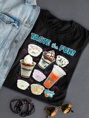 Dippin' Dots Variety Tee - Ice Cream Flavors Graphic