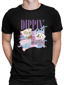 Dippin’ Dots Ice Cream Delight - Retro Pastel Graphic Men's T-shirt