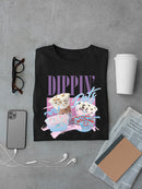 Dippin’ Dots Ice Cream Delight - Retro Pastel Graphic Men's T-shirt