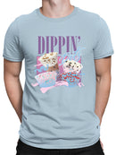 Dippin’ Dots Ice Cream Delight - Retro Pastel Graphic Men's T-shirt