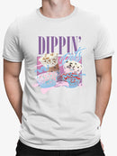 Dippin’ Dots Ice Cream Delight - Retro Pastel Graphic Men's T-shirt