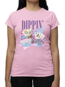 Dippin’ Dots Ice Cream Delight - Retro Pastel Graphic