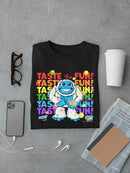 Frozeti the Yeti - Taste the Fun Dippin' Dots Graphic Men's T-shirt