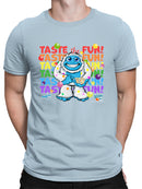 Frozeti the Yeti - Taste the Fun Dippin' Dots Graphic Men's T-shirt