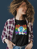 Frozeti the Yeti - Taste the Fun Dippin' Dots Graphic