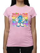 Frozeti the Yeti - Taste the Fun Dippin' Dots Graphic