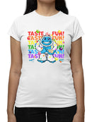 Frozeti the Yeti - Taste the Fun Dippin' Dots Graphic