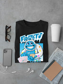 Frozeti the Yeti - Cool Dippin’ Dots Ice Cream Graphic Men's T-shirt