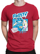 Frozeti the Yeti - Cool Dippin’ Dots Ice Cream Graphic Men's T-shirt