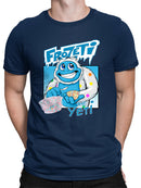 Frozeti the Yeti - Cool Dippin’ Dots Ice Cream Graphic Men's T-shirt