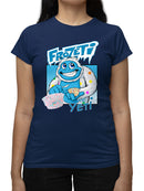 Frozeti the Yeti - Cool Dippin’ Dots Ice Cream Graphic
