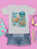 Dippin' Dots Retro Delight Tee - Taste the Fun Ice Cream Graphic Youth's T-shirt