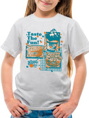 Dippin' Dots Retro Delight Tee - Taste the Fun Ice Cream Graphic Youth's T-shirt