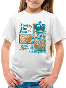 Dippin' Dots Retro Delight Tee - Taste the Fun Ice Cream Graphic Youth's T-shirt