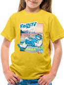 Frozeti the Yeti - Dippin’ Dots Summer Vibes Graphic Youth's T-shirt