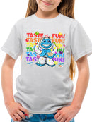 Frozeti the Yeti - Taste the Fun Dippin' Dots Graphic Youth's T-shirt