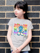 Frozeti the Yeti - Taste the Fun Dippin' Dots Graphic Youth's T-shirt