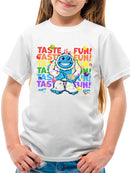 Frozeti the Yeti - Taste the Fun Dippin' Dots Graphic Youth's T-shirt