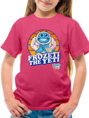 Frozeti the Yeti - Dippin' Dots Ice Cream Fun Graphic Youth's T-shirt