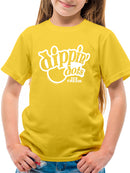 Classic Dippin' Dots Logo Graphic Tee - Ice Cream Lovers Graphic Youth's T-shirt