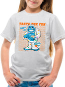 Taste the Fun - Frozeti Yeti Dippin' Dots Graphic Youth's T-shirt