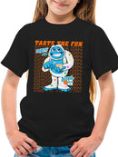 Taste the Fun - Frozeti Yeti Dippin' Dots Graphic Youth's T-shirt