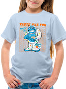 Taste the Fun - Frozeti Yeti Dippin' Dots Graphic Youth's T-shirt