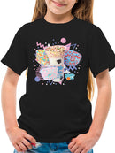 Retro Dippin’ Dots Delight - Colorful Ice Cream Treat Graphic Youth's T-shirt