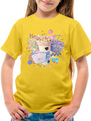 Retro Dippin’ Dots Delight - Colorful Ice Cream Treat Graphic Youth's T-shirt