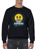 Sensei Emoji Dojo - Wise Master Retro Graphic Men's Sweatshirt