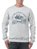 Legendary Hot Rod - Classic Car Rider Vintage Men's Sweatshirt