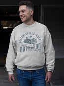 Legendary Hot Rod - Classic Car Rider Vintage Men's Sweatshirt