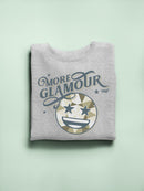 More Glamour - Starry Sparkle Retro Emoji Graphic Men's Sweatshirt
