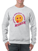 Limited Edition - Premium Retro Emoji Graphic Men's Sweatshirt
