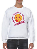 Limited Edition - Premium Retro Emoji Graphic Men's Sweatshirt