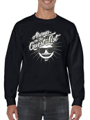 Always VIP - Guest List Cool Retro Emoji Party Men's Sweatshirt
