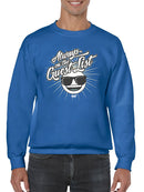 Always VIP - Guest List Cool Retro Emoji Party Men's Sweatshirt
