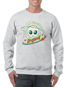 Come Visit Beautiful Roswell - Vintage Alien UFO Retro Men's Sweatshirt