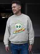 Come Visit Beautiful Roswell - Vintage Alien UFO Retro Men's Sweatshirt