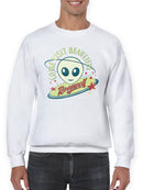 Come Visit Beautiful Roswell - Vintage Alien UFO Retro Men's Sweatshirt