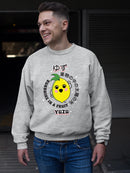 Kawaii Yuzu Citrus - Japanese Fruit Emoji Graphic Men's Sweatshirt