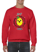 Kawaii Yuzu Citrus - Japanese Fruit Emoji Graphic Men's Sweatshirt
