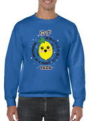 Kawaii Yuzu Citrus - Japanese Fruit Emoji Graphic Men's Sweatshirt