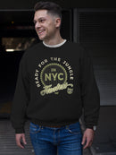 Fearless NYC - Urban Jungle Retro Graphic Men's Sweatshirt