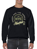 Fearless NYC - Urban Jungle Retro Graphic Men's Sweatshirt