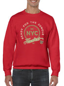 Fearless NYC - Urban Jungle Retro Graphic Men's Sweatshirt